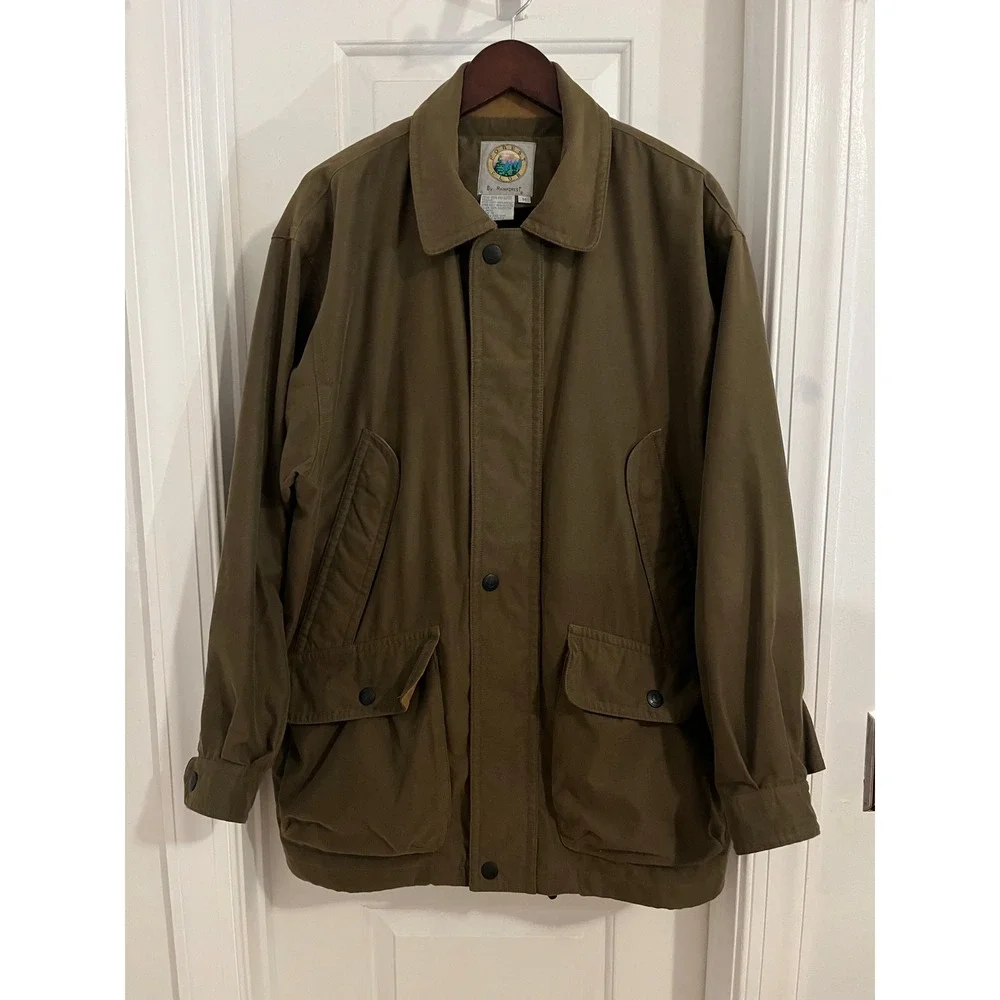 Forest Club by Rainforest Olive Green Field Jacket